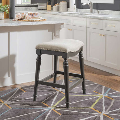 Powell Company - Hayes Big And Tall Counter Stool, Grey - D1043D16CSG veiw 6