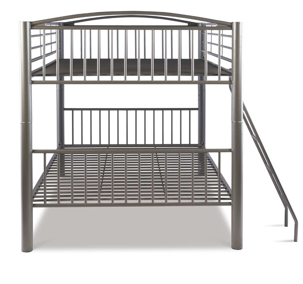 Powell Company - Heavy Metal Pewter Full Over Full Bunk Bed - 941-137 veiw 6
