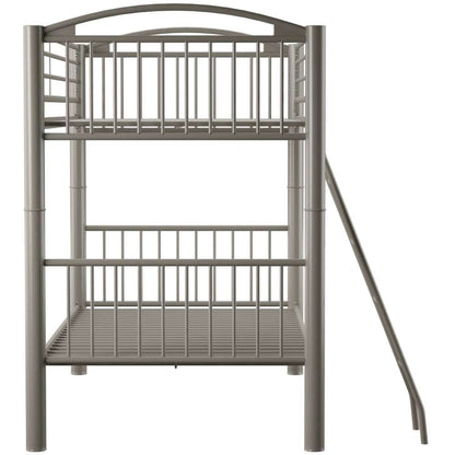 Powell Company - Heavy Metal Pewter Twin Over Twin Bunk Bed - 941-138 veiw 2