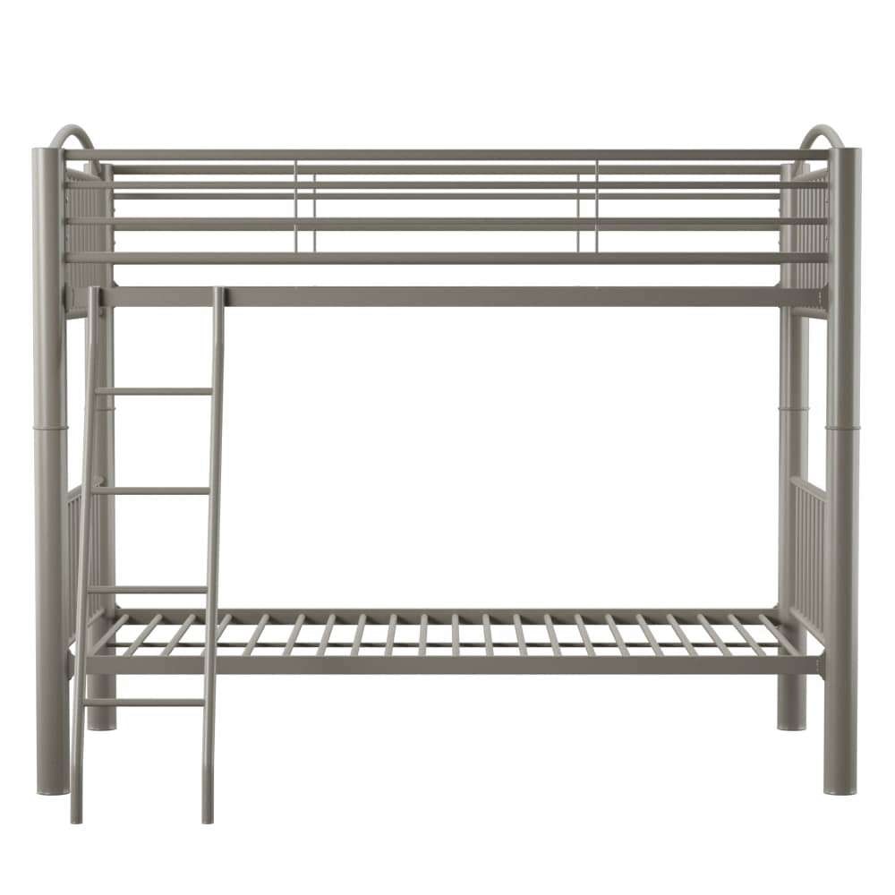 Powell Company - Heavy Metal Pewter Twin Over Twin Bunk Bed - 941-138 veiw 3