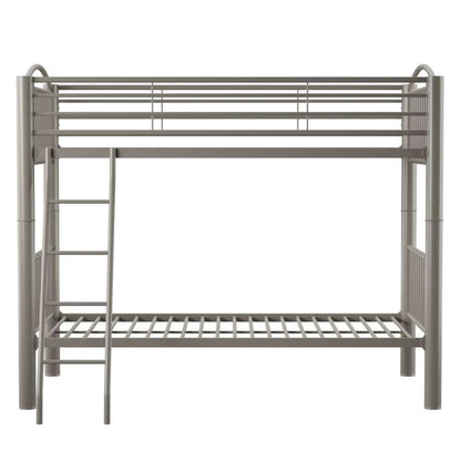 Powell Company - Heavy Metal Pewter Twin Over Twin Bunk Bed - 941-138 veiw 3