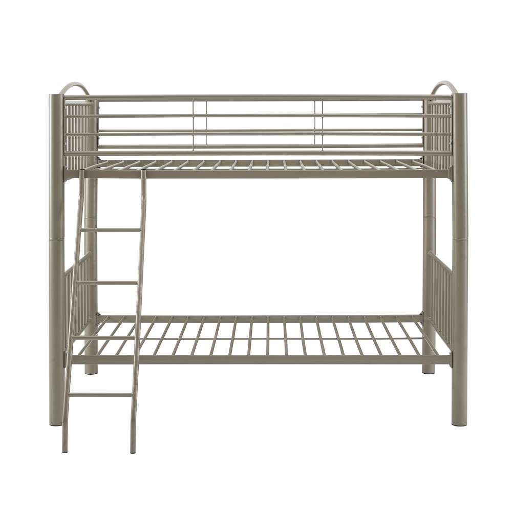 Powell Company - Heavy Metal Pewter Twin Over Twin Bunk Bed - 941-138 veiw 4