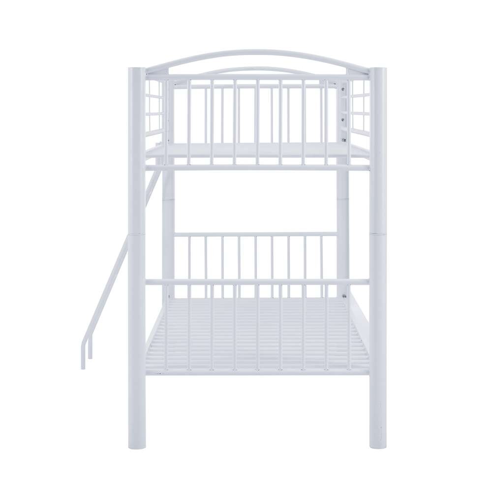 Powell Company - Heavy Metal Twin Twin White Bunk Bed - D1384Y20W veiw 3