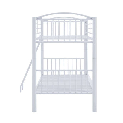 Powell Company - Heavy Metal Twin Twin White Bunk Bed - D1384Y20W veiw 3