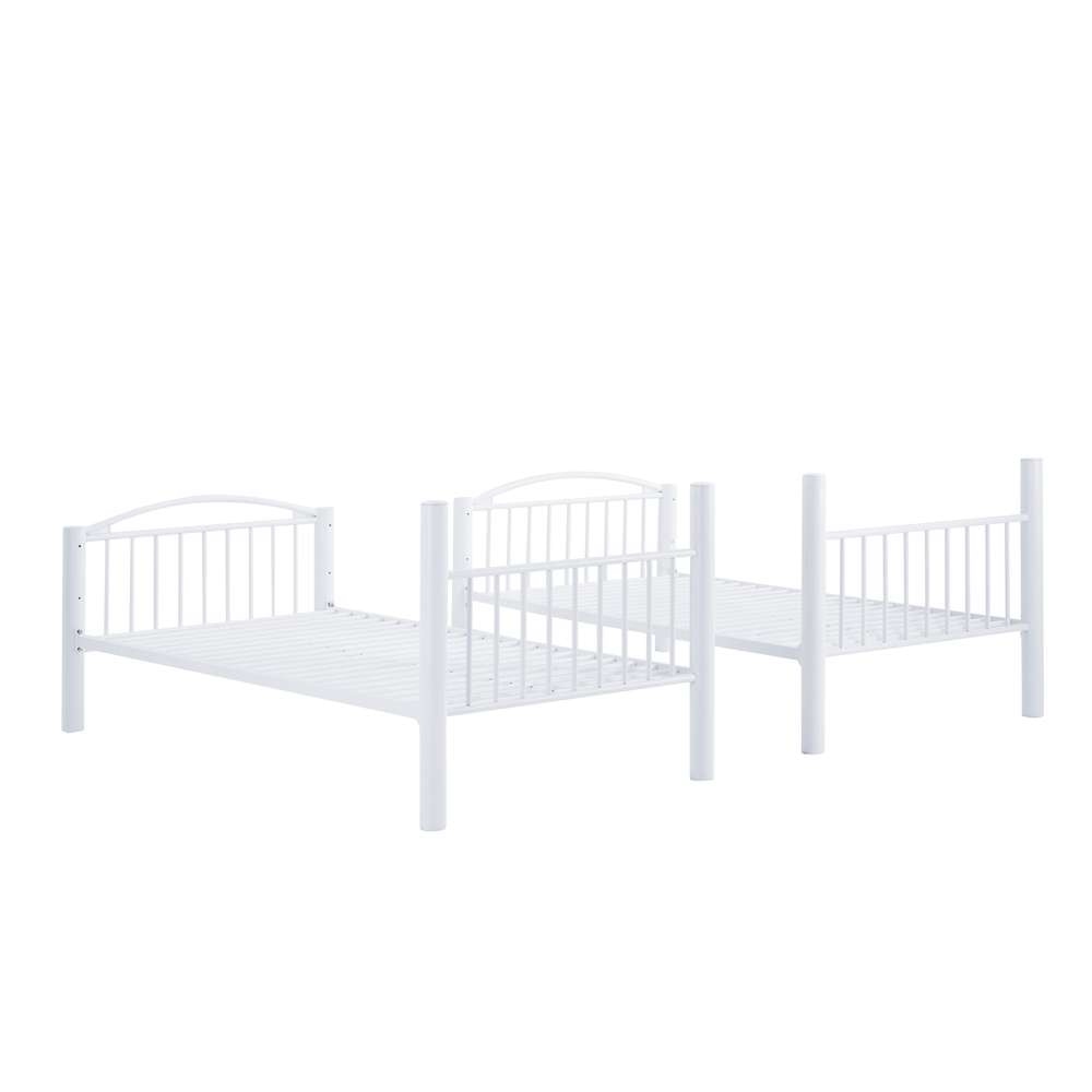 Powell Company - Heavy Metal Twin Twin White Bunk Bed - D1384Y20W veiw 5