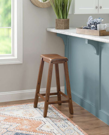 Powell Company - inHoney Brownin Bar Stool, 29in Seat Height - Overpacked - 455-431 veiw 6