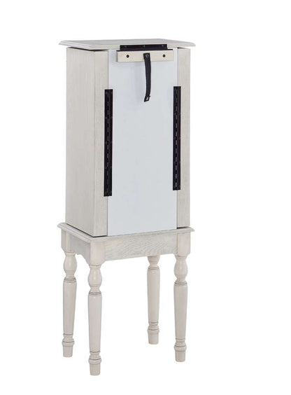 Powell Company - Imogen Jewelry Armoire Off White - D1319J20W veiw 4