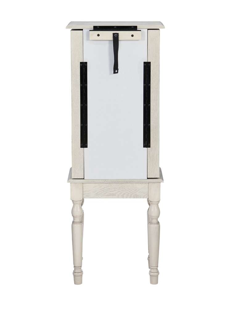 Powell Company - Imogen Jewelry Armoire Off White - D1319J20W veiw 5