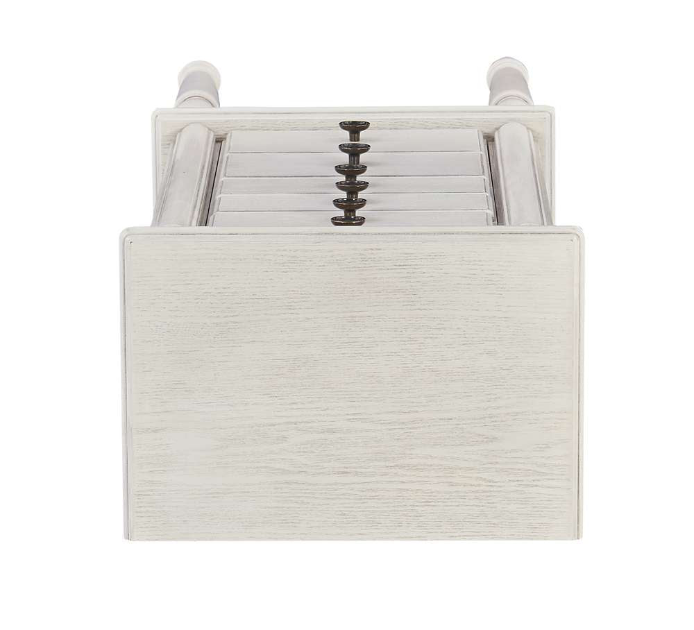 Powell Company - Imogen Jewelry Armoire Off White - D1319J20W veiw 6