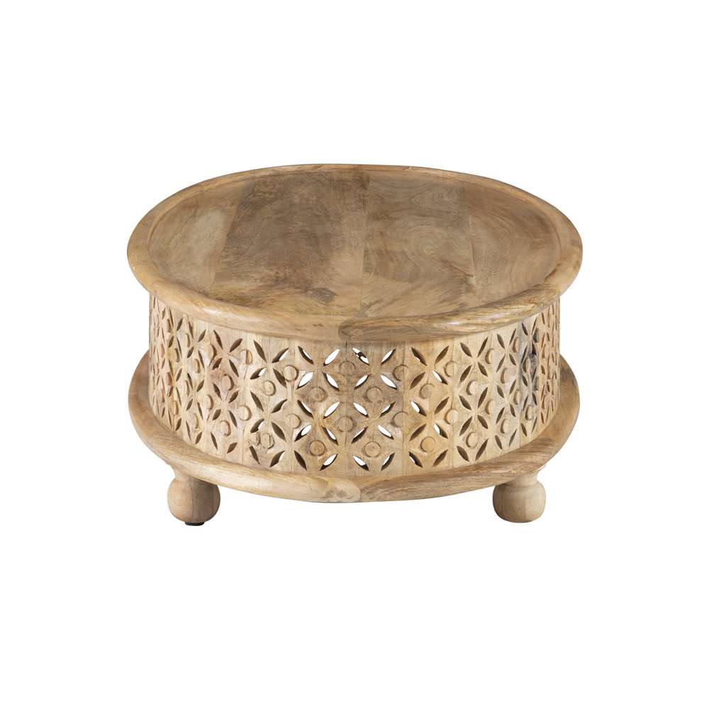 Powell Company - Inora Oval Coffee Table Natural - D1427A21CTNAT veiw 3