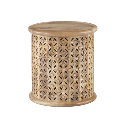 Powell Company - Inora Side Table Natural - D1427A21STNAT veiw 1