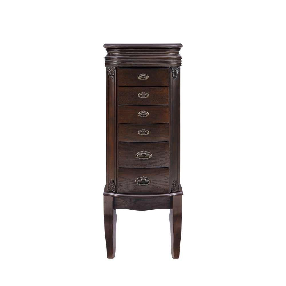 Powell Company - Italian Influenced Transitional Espresso Jewelry Armoire - 358-315 veiw 2