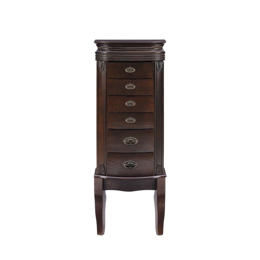 Powell Company - Italian Influenced Transitional Espresso Jewelry Armoire - 358-315 veiw 2