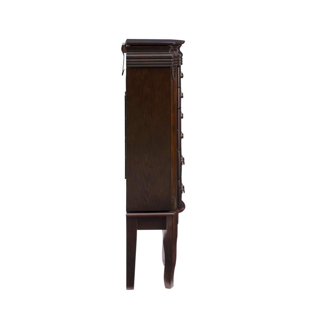 Powell Company - Italian Influenced Transitional Espresso Jewelry Armoire - 358-315 veiw 3
