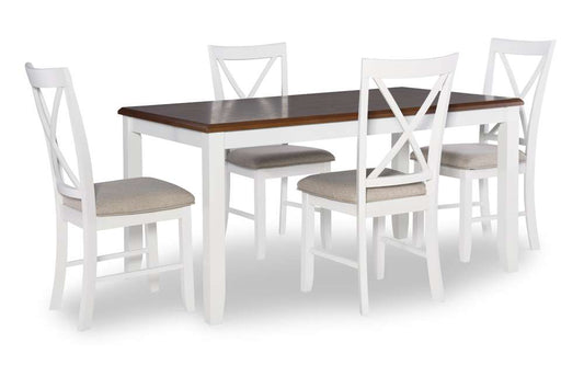 Powell Company - Jane Brown 5 Piece Dining Set - D1253D19B veiw 1
