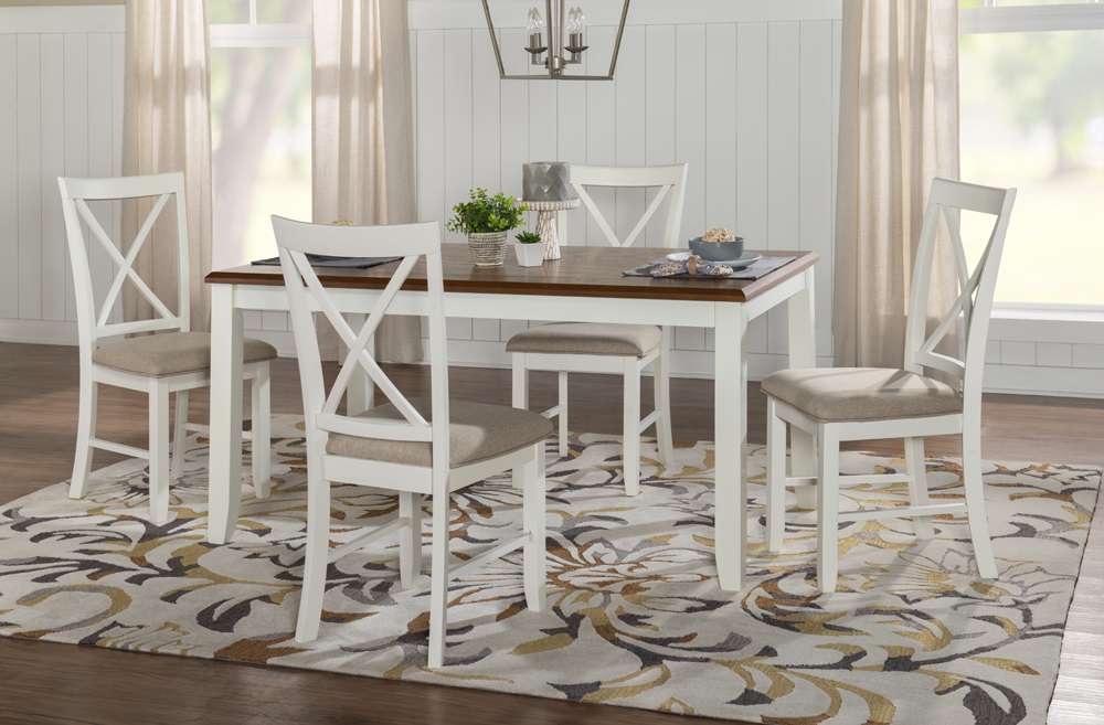 Powell Company - Jane Brown 5 Piece Dining Set - D1253D19B veiw 3