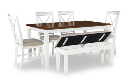 Powell Company - Jane Brown 6 Piece Dining Set - D1253D19BPC6 veiw 1