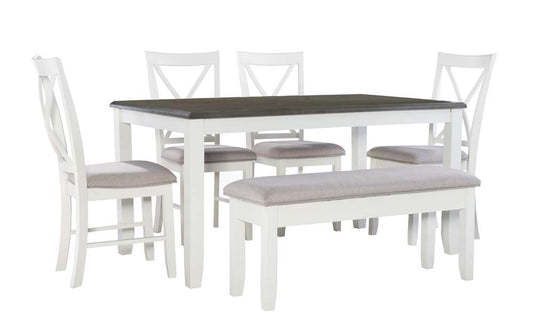 Powell Company - Jane Grey 6 Piece Dining Set - D1254D19GPC6 veiw 1