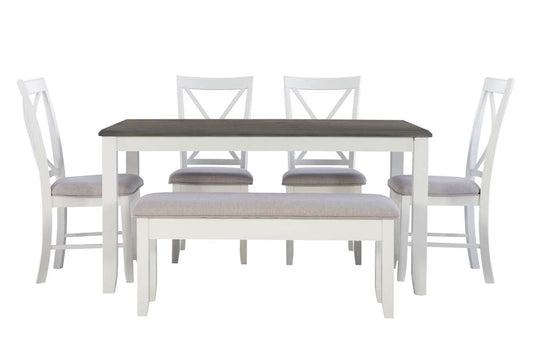 Powell Company - Jane Grey 6 Piece Dining Set - D1254D19GPC6 veiw 2