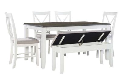 Powell Company - Jane Grey 6 Piece Dining Set - D1254D19GPC6 veiw 3