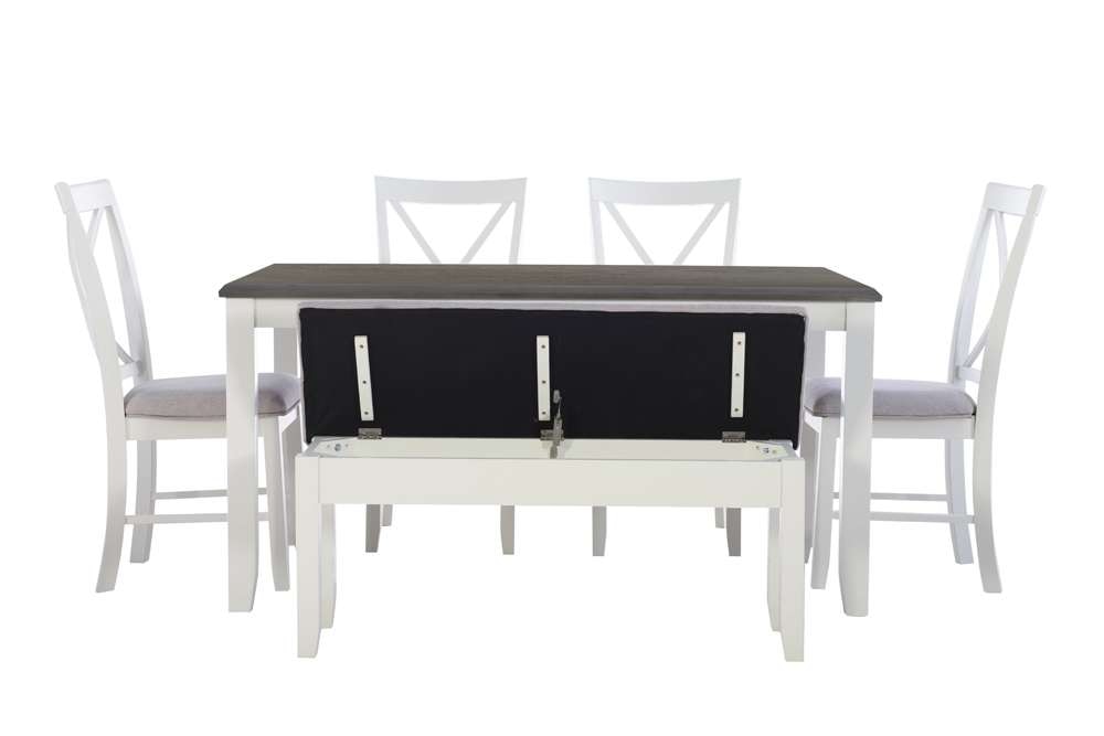 Powell Company - Jane Grey 6 Piece Dining Set - D1254D19GPC6 veiw 4