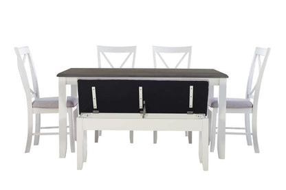 Powell Company - Jane Grey 6 Piece Dining Set - D1254D19GPC6 veiw 4