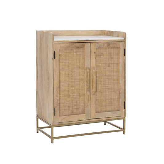 Powell Company - Janie Rattan Bar Cabinet - D1239A19BC veiw 1