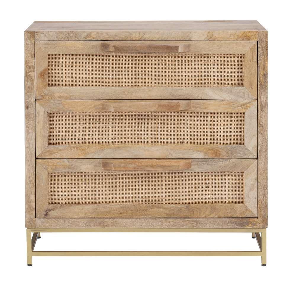 Powell Company - Janie Rattan Cabinet Three Drawers - D1239A19C3 view 2