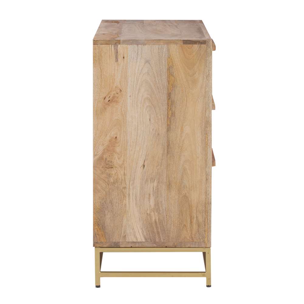 Powell Company - Janie Rattan Cabinet Three Drawers - D1239A19C3 view 3