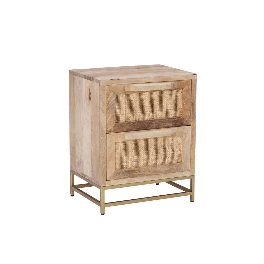 Powell Company - Janie Rattan Cabinet Two Drawers - D1239A19C2 view 1