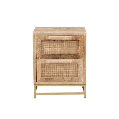 Powell Company - Janie Rattan Cabinet Two Drawers - D1239A19C2 veiw 2