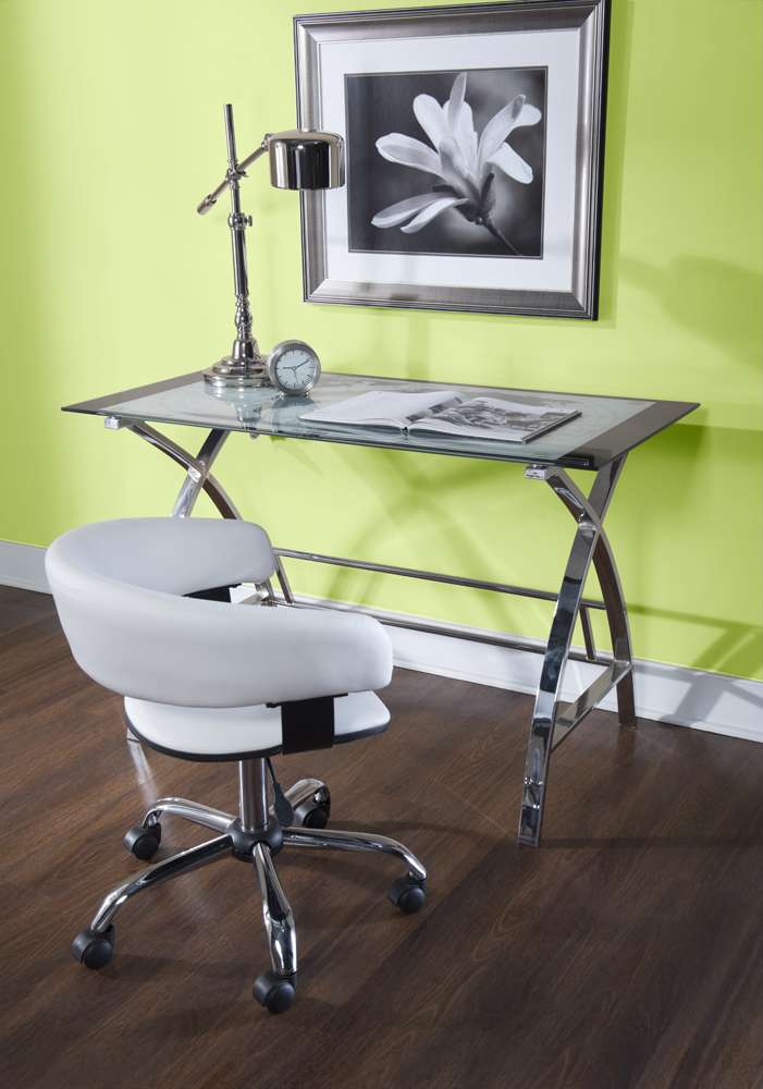 Powell Company - Jared Desk Set White - D1126A18 veiw 1