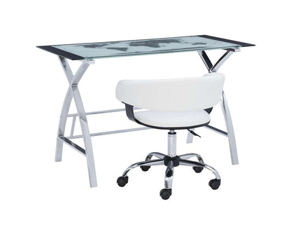 Powell Company - Jared Desk Set White - D1126A18 veiw 3