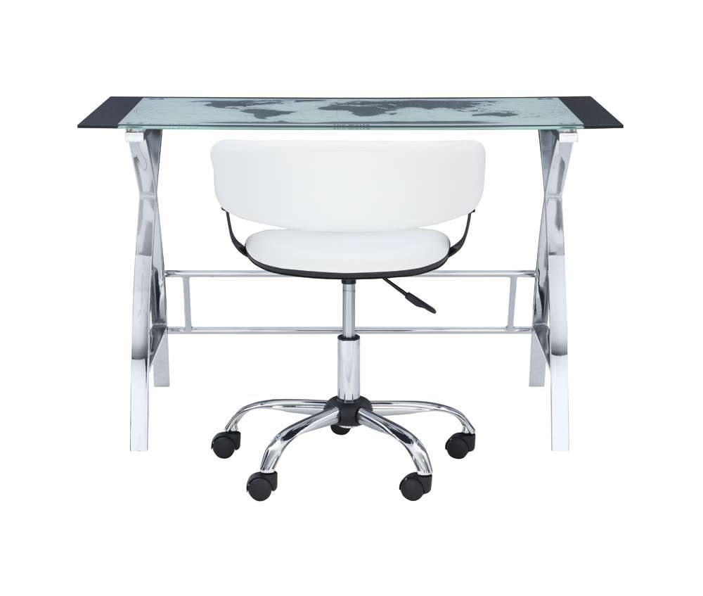 Powell Company - Jared Desk Set White - D1126A18 veiw 4
