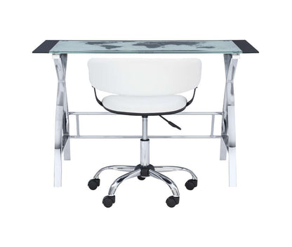 Powell Company - Jared Desk Set White - D1126A18 veiw 4