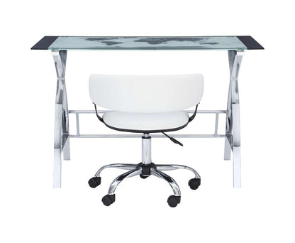 Powell Company - Jared Desk Set White - D1126A18 veiw 5
