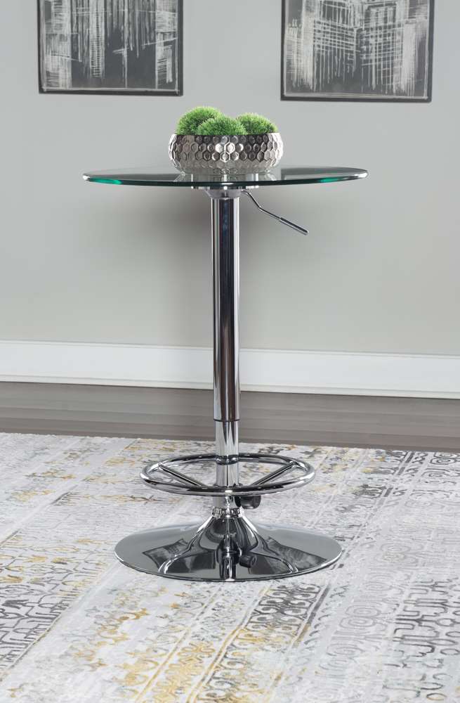 Powell Company - Jenna Pub Table  - D1194B18 veiw 1
