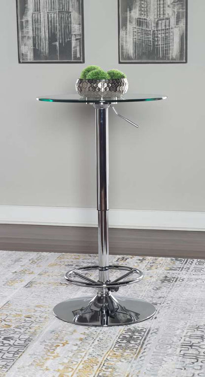 Powell Company - Jenna Pub Table  - D1194B18 veiw 2