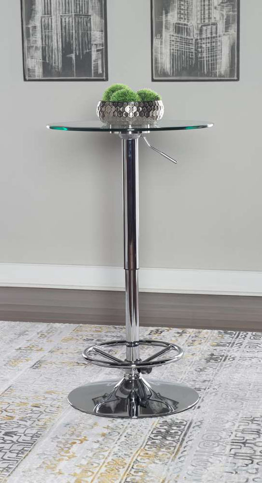 Powell Company - Jenna Pub Table  - D1194B18 veiw 2