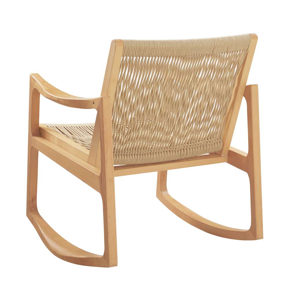 Powell Company - Jeno Woven Rocking Chair Natural - D1391S20N veiw 4