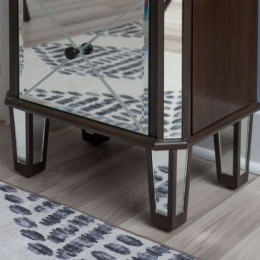 Powell Company - Jovi Mirrored Jewelry Armoire - D1509J23 veiw 10