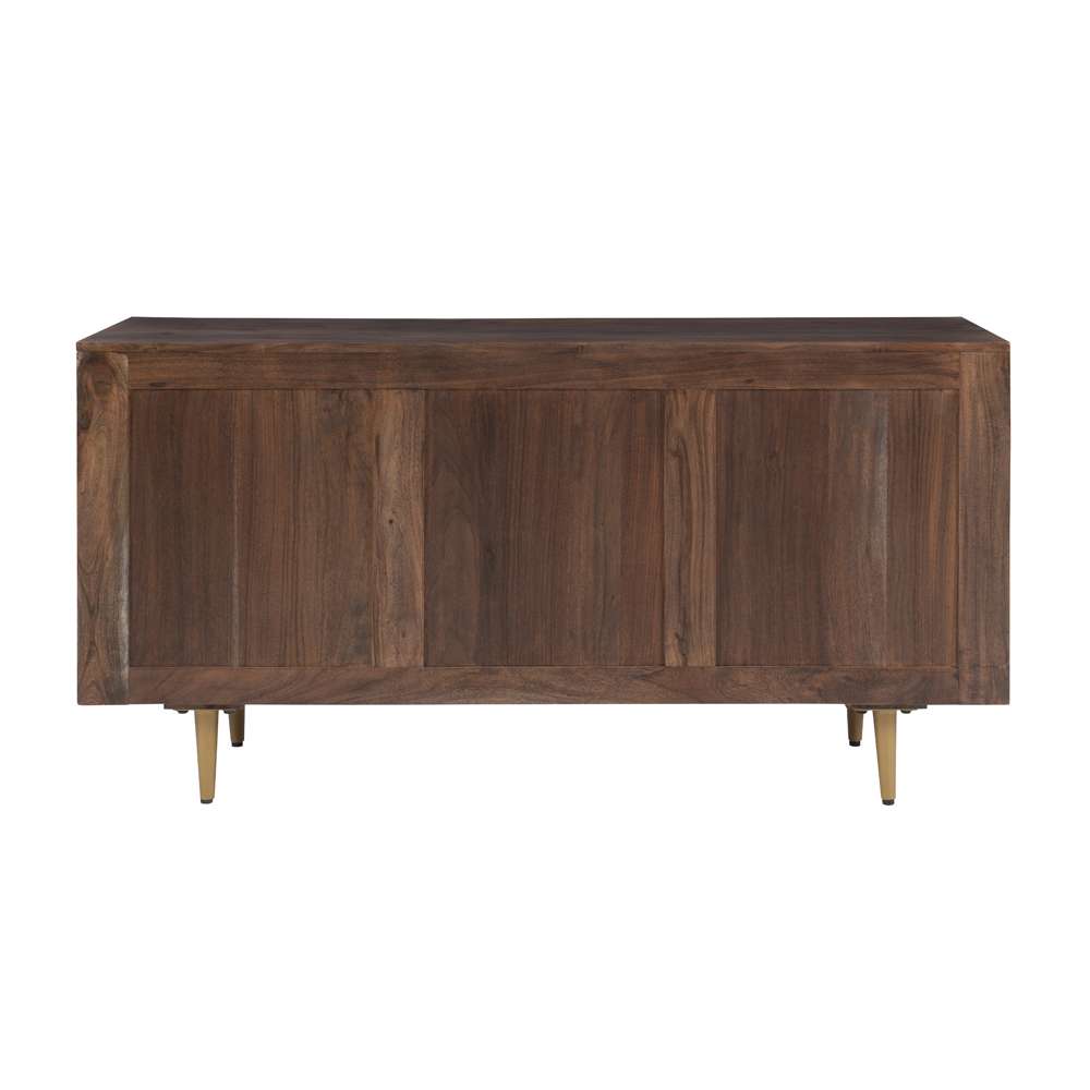 Powell Company - Keavy Acacia Wood Console - D1446A21 veiw 6