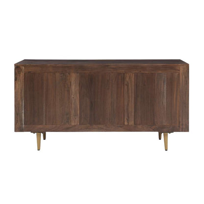 Powell Company - Keavy Acacia Wood Console - D1446A21 veiw 6
