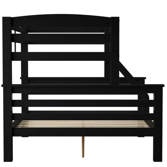 Powell Company - Levi Twin Full Bunk Black - D1045Y16 veiw 2