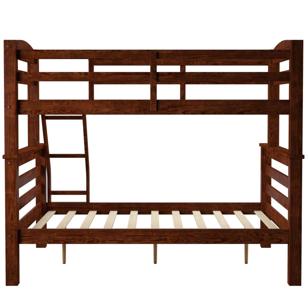 Powell Company - Levi Twin Full Bunk - Espresso  - D1046Y16 veiw 2