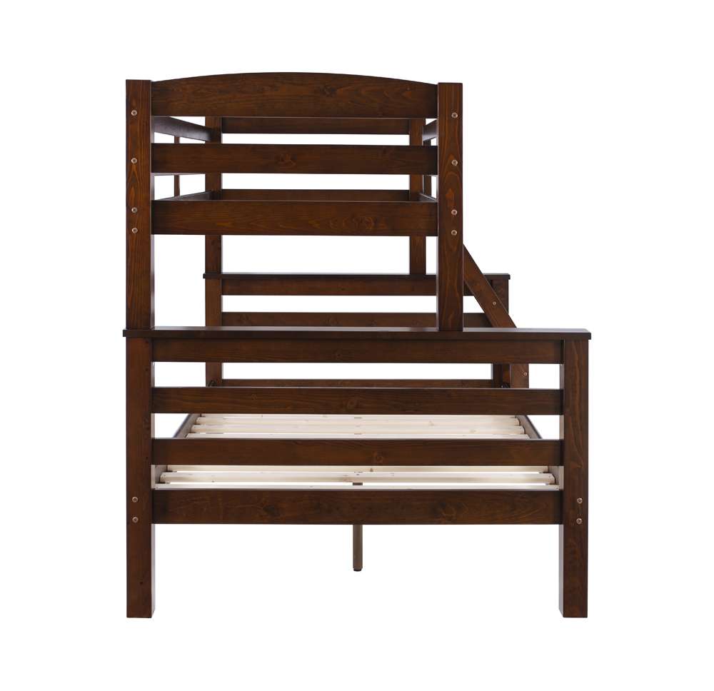 Powell Company - Levi Twin Full Bunk - Espresso  - D1046Y16 veiw 6