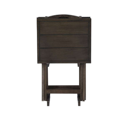 Powell Company - Lisbon Tray Tables Grey - D1107A17G veiw 2