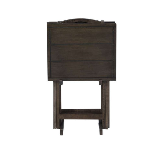 Powell Company - Lisbon Tray Tables Grey - D1107A17G veiw 2