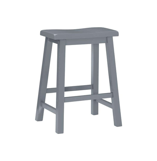 Powell Company - Logan Counter Stool Grey  - D1165B18CS veiw 1