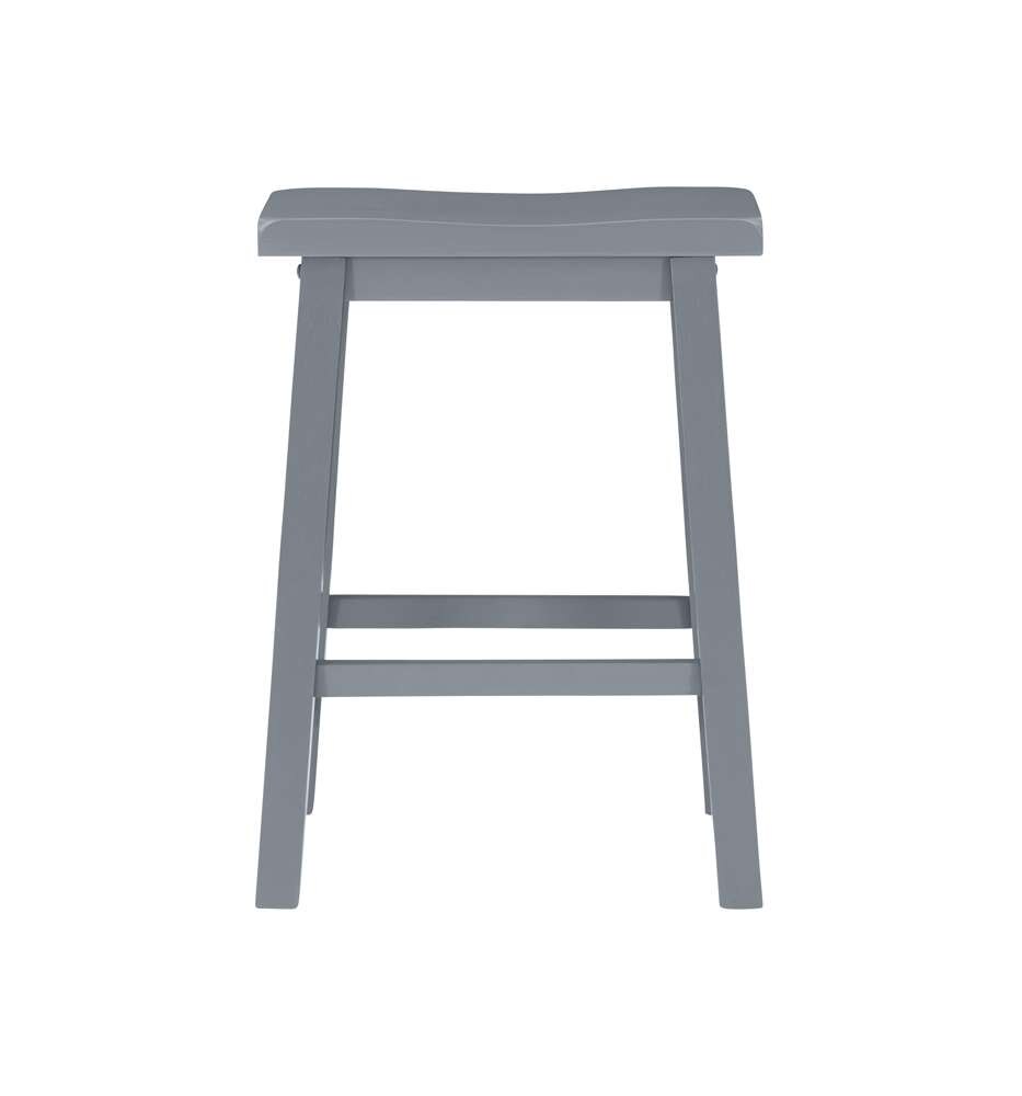 Powell Company - Logan Counter Stool Grey  - D1165B18CS veiw 2
